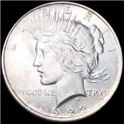 1922 Silver Peace Dollar UNCIRCULATED