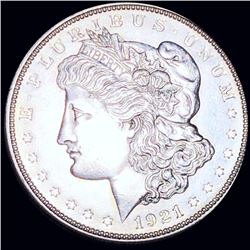 1921-D Morgan Silver Dollar GEM BU