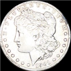 1901-S Morgan Silver Dollar LIGHTLY CIRCULATED
