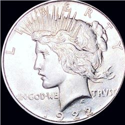 1922 Silver Peace Dollar UNCIRCULATED