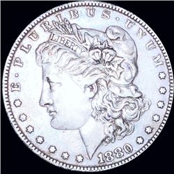 1880 Morgan Silver Dollar NEARLY UNCIRCULATED