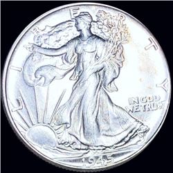 1945 Walking Half Dollar UNCIRCULATED