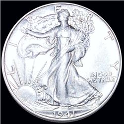 1941-D Walking Half Dollar UNCIRCULATED