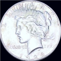 1926-S Silver Peace Dollar NEARLY UNCIRCULATED