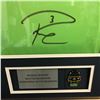 Image 2 : CUSTOM FRAMED RUSSEL WILSON SIGNED SEATTLE SEAHAWKS JERSEY ( JSA/MILLCREEK COA)