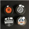 Image 2 : AUTOGRAPHED HOCKEY PUCK LOT