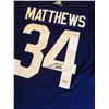 Image 2 : AUSTON MATTHEWS SIGNED ADIDAS PRO MAPLE LEAFS JERSEY FRAMEWORTH COA