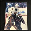 Image 1 : GERRY CHEEVERS SIGNED 8X10 HOCKEY PHOTO