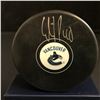 Image 2 : ELIAS PETTERSSON SIGNED VANCOUVER CANUCKS HOCKEY PUCK ( FANATICS COA)