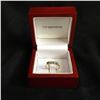 Image 1 : 10 KT GOLD DIAMOND AND SAPHIRE RING