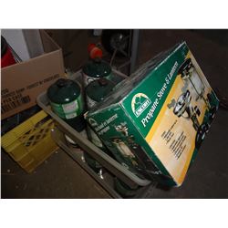 Escort Propane Lantern/Stove with 5 Bottles