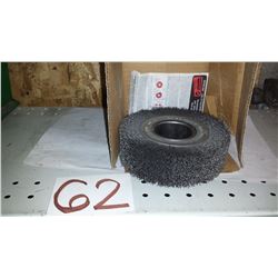 Wire Wheel Brush 6" x 2"