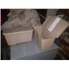 Image 1 : Brown Covered Plastic Bin