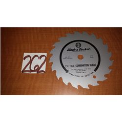 Black & Decker 7"1/4 Combination Blade