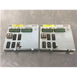 (2) ABB DSQC509 3HAC 5687-1/06 CONNECTION BOARD