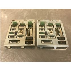 (2) ABB 3HAC5689-1/04 CONNECTION BOARD