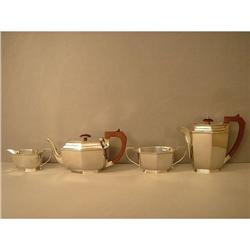 Teaservice  Sterling  Silver  English  x 4 #857818
