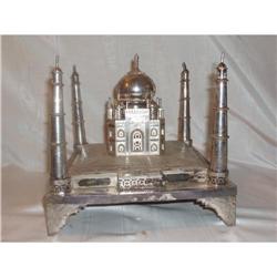 1880s Moorish Silver Rendering of Taj Mahal #857821