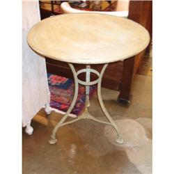 Pair of French Iron Bistro Tables #857857