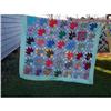 Image 1 : Hand Quilted Maple Leaf Quilt #857906