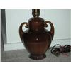 Image 1 : Brown Art PotteryTable  Lamp #858011