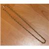 Image 1 : 14kt Gold Twisted Rope Chain Necklace 14k 22in. #858029