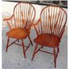 Image 1 : Maple Windsor Braceback Armchairs Arm Chair #858061