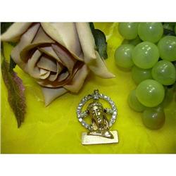 PENDANT - JESUS IMAGE SURR. BY A DIAMOND HALO #863987