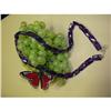 Image 1 :  A LOVELY RECTANGLE AMETHYST LINK NECKLACE #863995