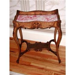 Rare French Walnut Tea Table #864030