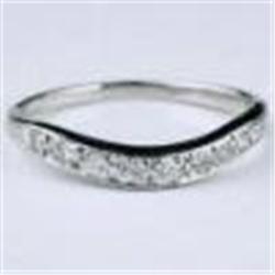  Antique WhiteGold DIAMOND Wedding Band #864086