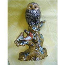 MID-19TH IMPORTANT JAPANESE KUTANI  OWL  GROUP #864105