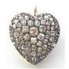 Image 1 : Victorian Diamond Heart Pin #864205