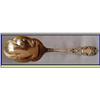 Image 1 : GILT ST SILVER & ENAMEL BERRY SERVER W MASK #864506