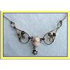 Image 1 : EDWARDIAN FESTOON  CAMEO PEARL GOLD NECKLACE #864520