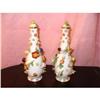 porcelain floral and fruit bottles  #869887