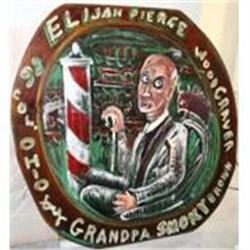 Grandpa Smoky Brown Elijah Pierce Painting #869901