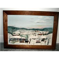 Forrest K. Moses Folk Art Painting #869902