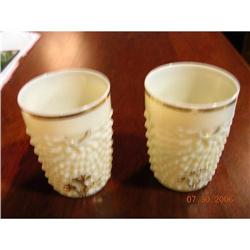 Northwood Argonaut Custard Glasses Pair #869905