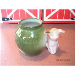 German Porcelain Pink Pig With DENVER Boston #869906