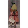 Image 1 : Doll Cloth 9" Mrs. Pear Fruit Vegetable Made in #870351
