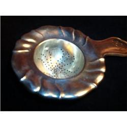Danish Sterling Tea Strainer. #870434