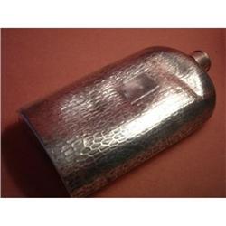  Drinking Flask.Silver plate #870435