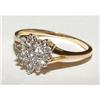 Image 1 : Diamonds 0.35 carats DIAMOND RING HEART STYLE #870488