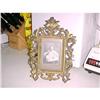 Image 1 : Picture Frame, Vic.cast iron, gold  #870524