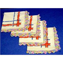 50's Deco Style Printed NAPKINS #882517