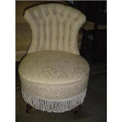 Victorian Boudoir Chair  #882615