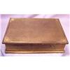Image 1 : Antique Silver Crest Bronze Cigar Humidor #882907