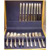 Image 1 :  48 Pc. Heirloom Heiress Sterling Flatware Set #882925