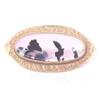 Image 1 : Antique Moss Agate & Gold Pin #882931